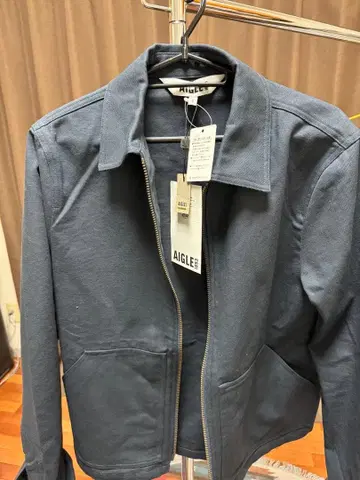 AIGLE 다크 블루 자켓 S 사이즈