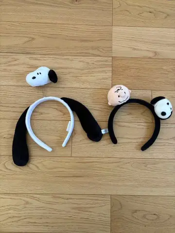 스누피 찰리 브라운 머리띠