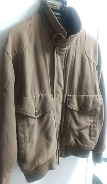 90s A-2 플라이트 자켓 밀리터리 빈티지 구제 의류 브라운