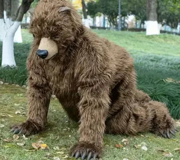 리얼한 곰 인형옷 170-190cm