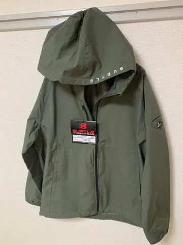 BURTLE 480 후드 부착 XL 밀스 그린 바틀 미사용 새상품