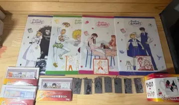 DMM 복권 골드 컬러 갓슈 세트