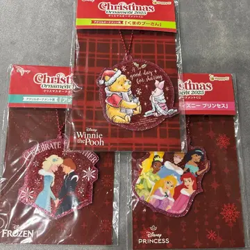 디즈니 해피 복권 아크릴 오너먼트