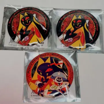 해즈빈 호텔 해즈빈 아니카페 캔뱃지 3개 서 펜샤스