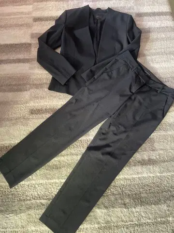 새상품급 theory 네이비 수트 셋업