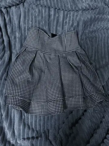 미셸 마카롱 깅엄 체크