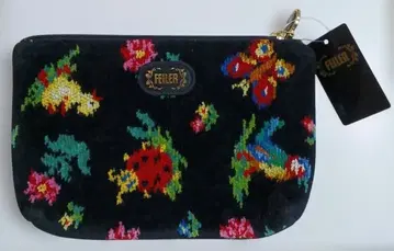 FEILER 페일러 하이디 플랫 파우치 블랙