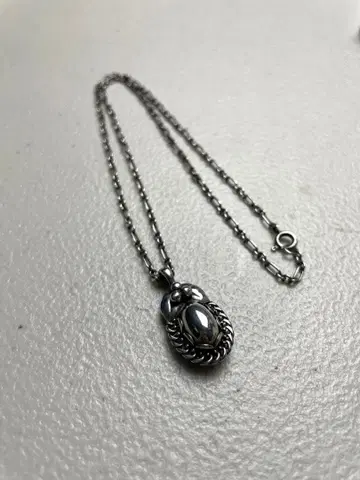 GEORG JENSEN 1992 이어펜던트 실버