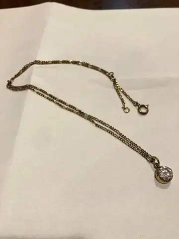 스와로브스키 골드 목걸이 여성용