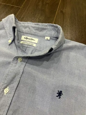 Gymphlex 짐플렉스 플란넬 셔츠 XL 블루