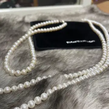 개럴개런트 2개 세트 펄 목걸이 GALLARDA GALANTE