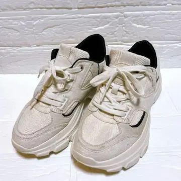 ZARA 청키 밑창 스니커즈 통굽 23.5cm