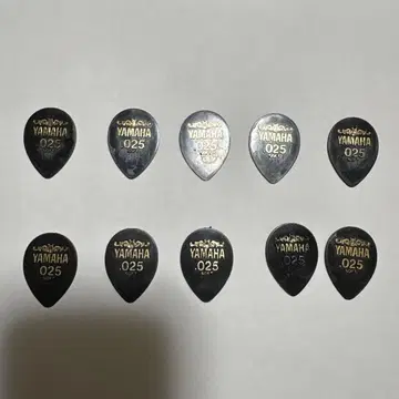 YAMAHA 025 시스템 피크 10개 세트