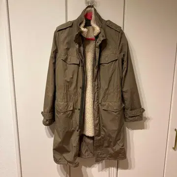 wizzard 밀리터리 스타일 모즈 코트