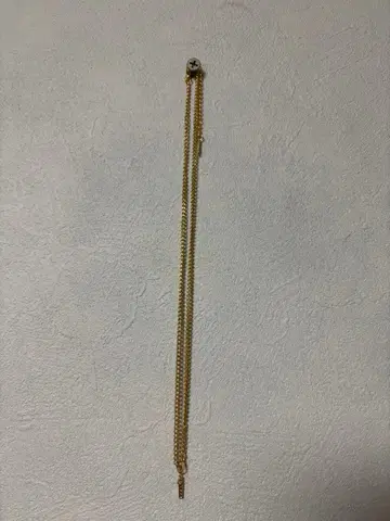 골드 체인 목걸이 스톤 포함