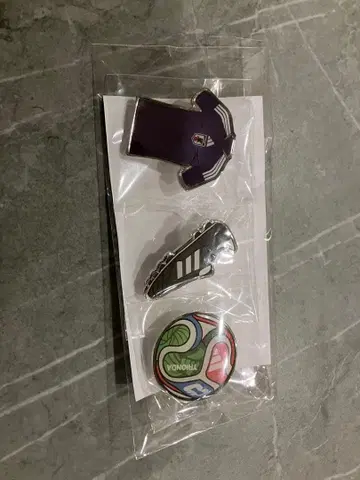 축구 핀 배지 세트