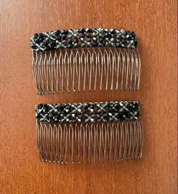 COMPLEX BIZ 스와로브스키 헤어콤 2개