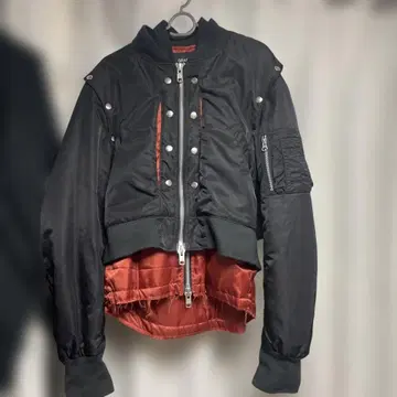 GRANCY 볼륨 레이어드 디자인 MA-1