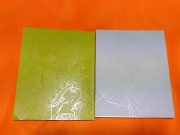 그랑블루 판타지 애니메이션 설정 자료 소책자 콘티 2권 세트