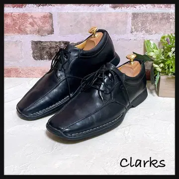 [Clarks 클락스] 드레스 가죽 신발 UK6 블랙 새상품급 비즈니스