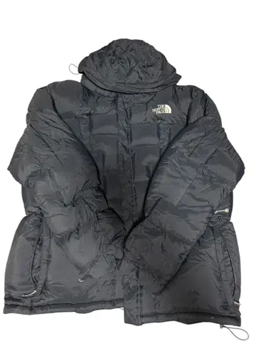 오버 사이즈 THE NORTH FACE 블랙 다운 자켓