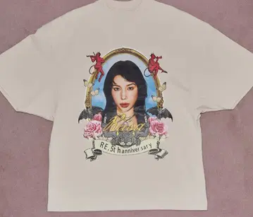 나카 리이사 5주년 기념 티셔츠