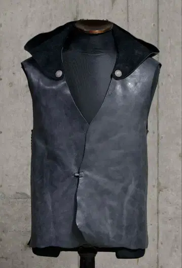 레어 상품 Funny 제작 가죽 베스트 크로커다일