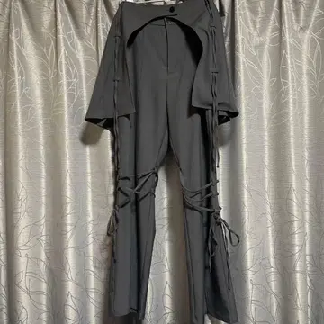 PLEATS LAYERED FLARE PT 플리츠 레이어드 플레어 팬츠