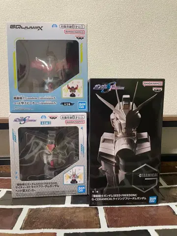 [ 미개봉품 ] 건담 SEED FREEDOM 지크아스 굿즈 3