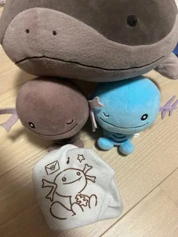 두오 우파 파우치 봉제 인형 세트