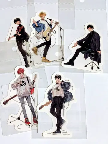 기븐전 ENCORE 도쿄개선 다이컷 스티커 5종 세트