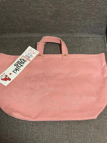 미사용 kurashiki canvas 마이멜로디 캔버스 토트백