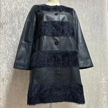 킬리아 (CHILLEA) 양가죽 네이비 이소재