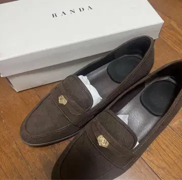RANDA 란다 로퍼 코인 브라운 L