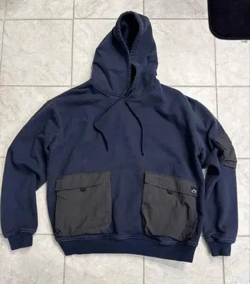 새상품 18 East 18 East Navy Hoodie