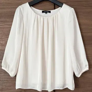 UNTITLED 턱 쉬폰 블라우스