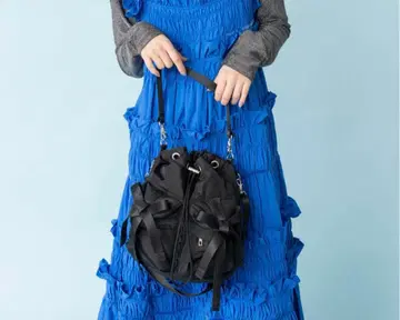 새상품급 Casselini 캐세리니 리본 복조리 숄더백