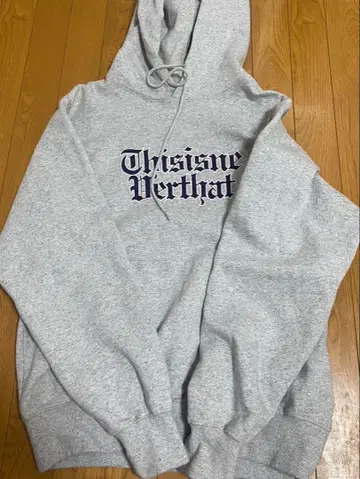 thisisneverthat 그레이 후드티 S