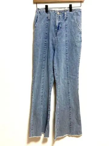 [ OLIVE des OLIVE ] 라이트 블루 와이드 레그 데님 F