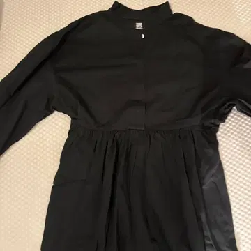 foufou 블랙 셔츠 원피스 사이즈 1