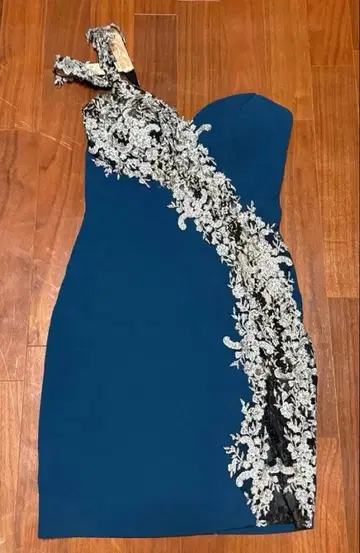 IRMA 원숄더 미니 드레스 S