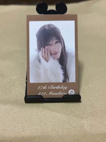 마사히로 27th Birthday FC 한정 판매