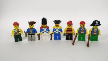레고 미니 피규어 7개 파이리츠 해적 남해의 용사 정품 부품
