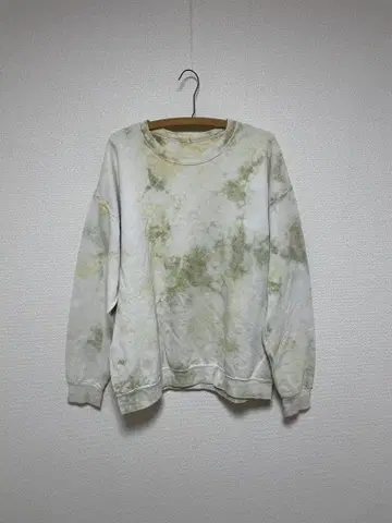 90s 00s 타이다이 염색 굿 레귤러 맨투맨 오버다이 보로