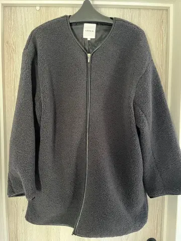 LEPSIM 라이트 보아 파이핑 코트