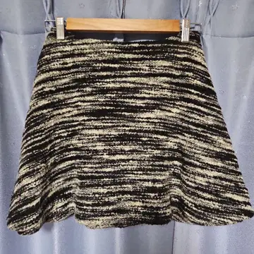 GREED International 믹스 트위드 플레어 스커트 S