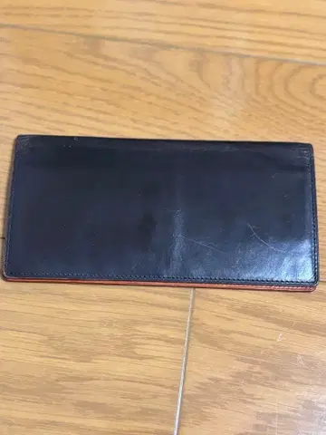 간조 장지갑 2단 접이식 지갑 블랙