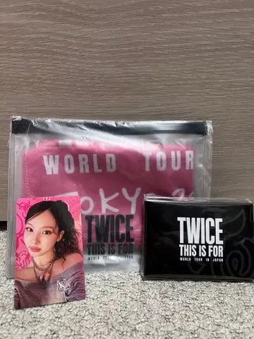 [ 미개봉 ] TWICE 업그레이드 특전 굿즈