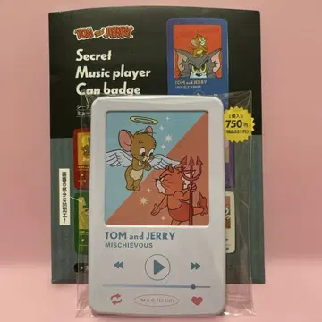 시크릿 뮤직 플레이어 캔 배지 톰과 제리
