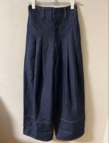 데님 청바지 벨보텀 와이드 플레어 하이웨스트